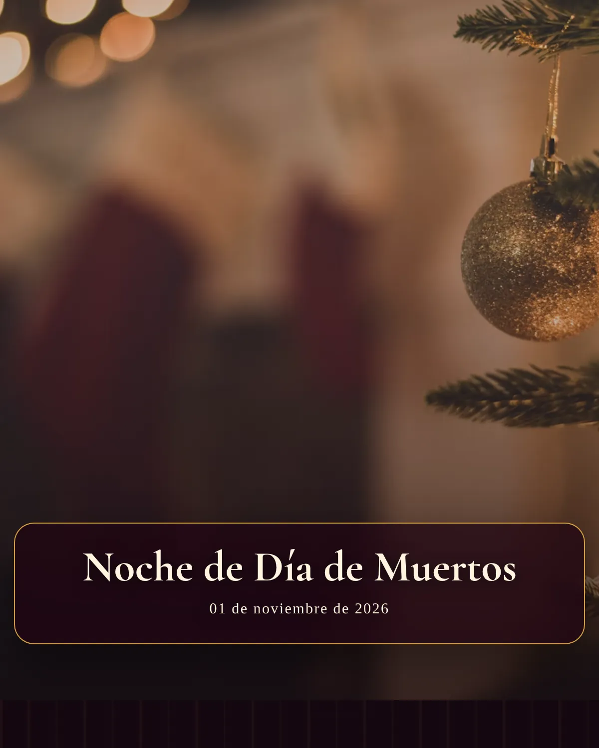Vista previa de Día de Muertos · Velada de Cempasúchil